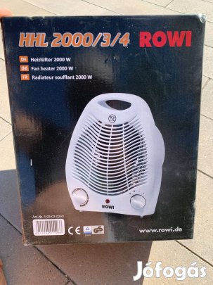 Fürdőszobai hősugárzó 2000w
