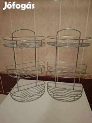 Fürdőszobai kelléktárolók 2db, jó állapotban Eladók!