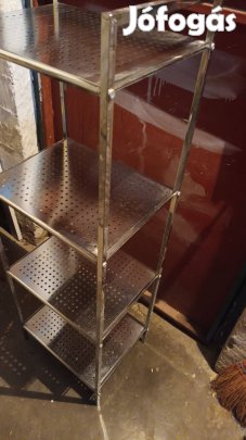 Fürdőszobai polc ezüst színű