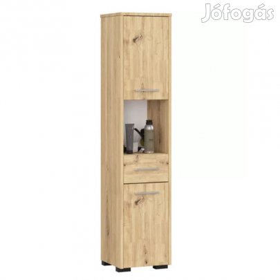 Fürdőszobai tároló szekrény barna 140x30x30 cm FUR1883-2