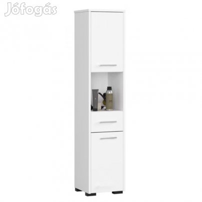 Fürdőszobai tároló szekrény fehér 140x30x30 cm FUR1883-1