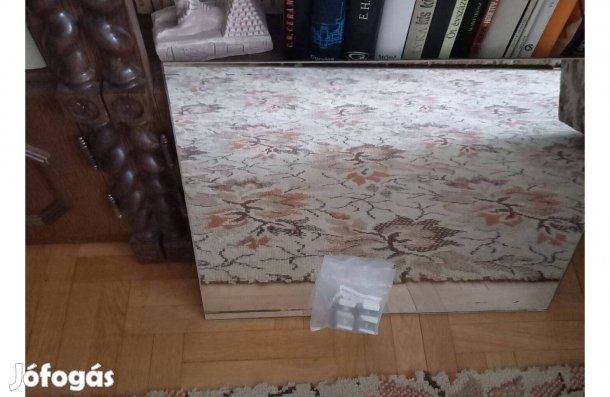 Fürdőszobai tükör új tükörtartó szettel