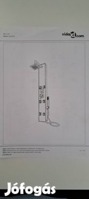 Fürdőszobai zuhanypanel dobozában eladó!