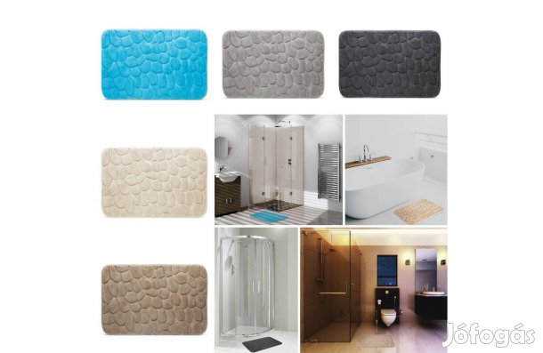 Fürdőszobaszőnyeg Csúszásmentes fürdőszoba puha szőnyeg kilépőszőnyeg