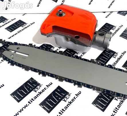 Fűrész adapter fűkaszára magassági fűkasza adapter 26-os csőre ágvágó