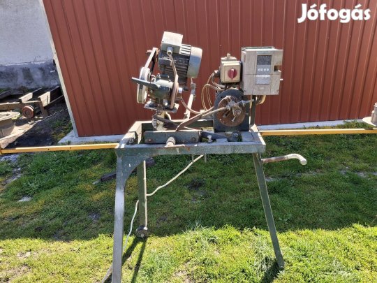 Fűrész szalag élező és hajtogató