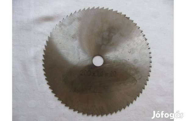 Fűrésztárcsa, fűrészkorong ,200 x 1,6 x 20 mm, fakörfűrész