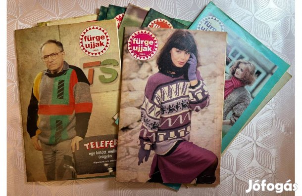 Fürge Ujjak kézimunka - újság