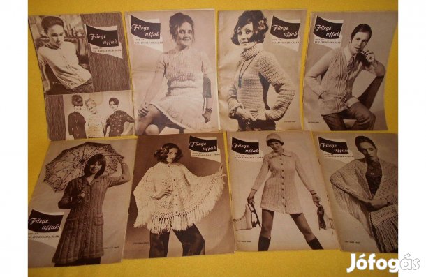Fürge Ujjak magazin. 1970 - es évek. Szép, hiánytalan. 25 db