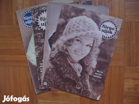 Fürge ujjak, kézimunka havilap, 18 db szám