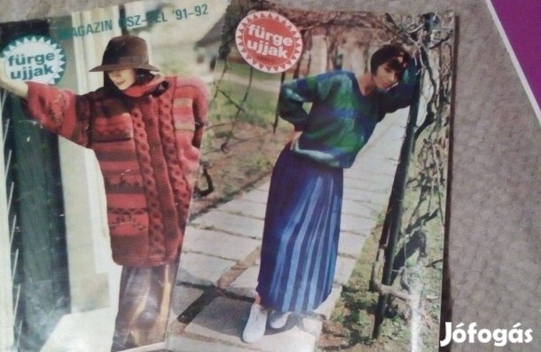 Fürge ujjak magazin 1967-1993 lapok már megsárgúltak, épek 600 ft/db