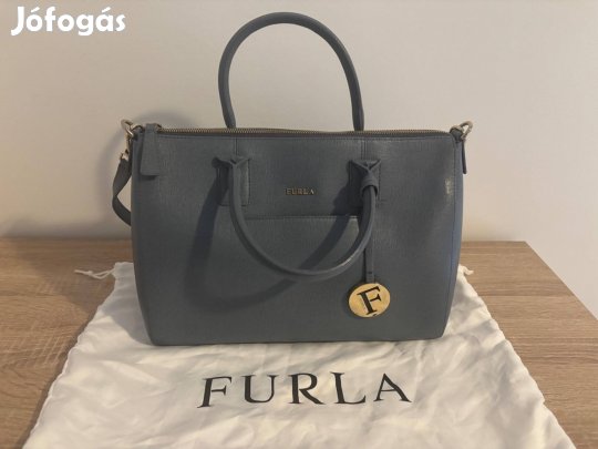 Furla táska világoskék bőr