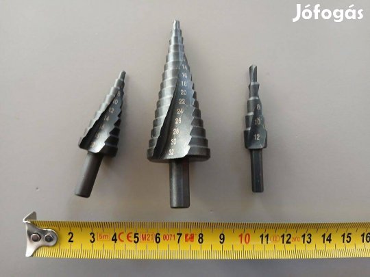 Fúró készlet lépcsősfúró készlet