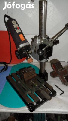 Fúró maró állvány, AEG egyenes csiszoló s turbó több tengelyes újonnan
