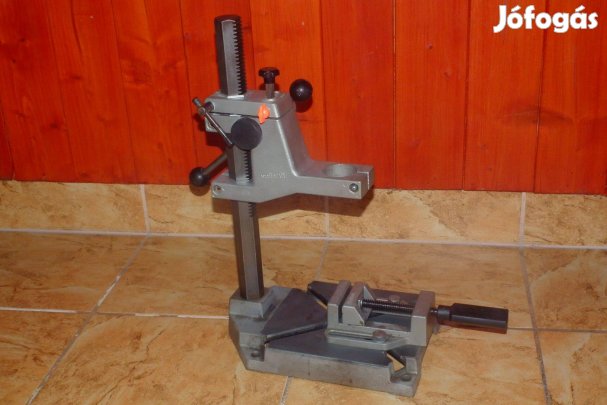 Fúrógép állvány fúróállvány Woltcraft hibátlan működésű