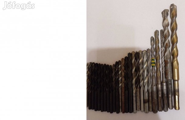 Fúrószárak(26 db) 9cm-21 cm együtt 3900 Ft Bp. 3. ker