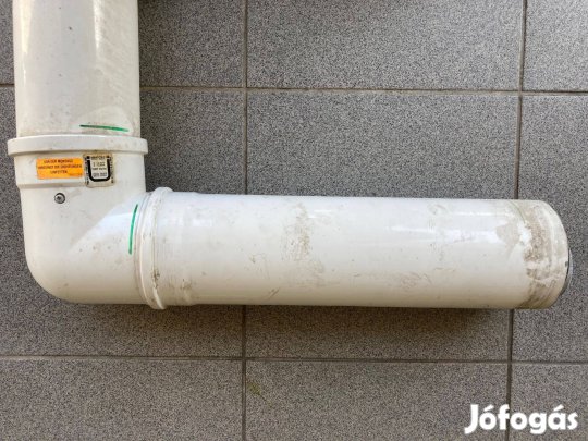 Füstcső, füstcső könyök, Viessmann 70/110, Vitopend 100 alkatrész