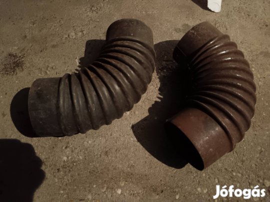 Füstcső könyök fekete 120 as eladó! 