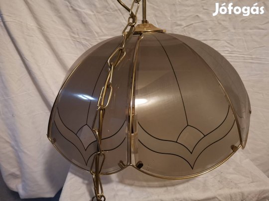 Füstüveges mennyezeti lámpa eladó!