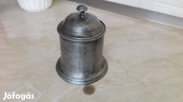 Fűszertartó ón ritka régi Antik Német jelzett db