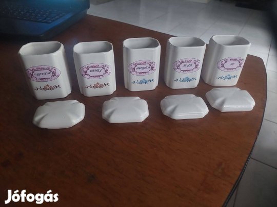 Füszertartók,retro kerámia