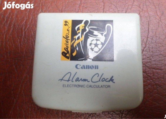 Futball relikvia Canon óra Barcelona 1999