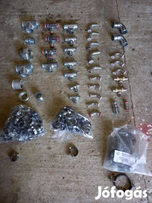 Fűtés idomok , bilincsek