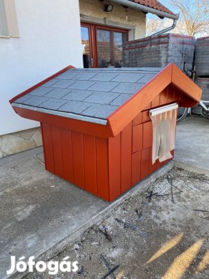 Fűthető kutyaház termosztáttal