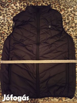 Fűthető mellény fekete színű