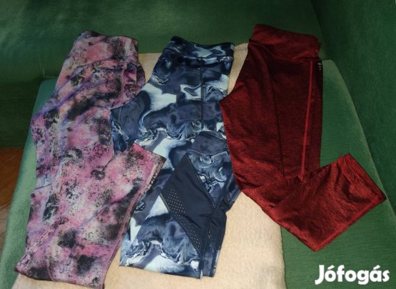Futó, fitnesz, sport leggingsek - S méret 