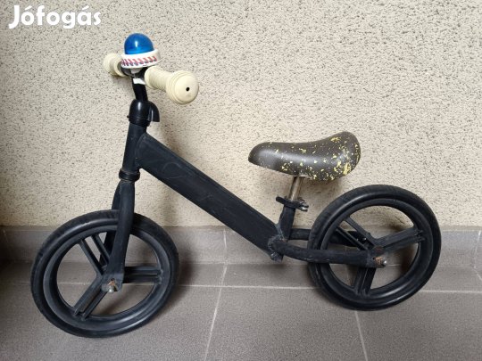 Futó bicikli tömör gumival állítható magasságú eladó