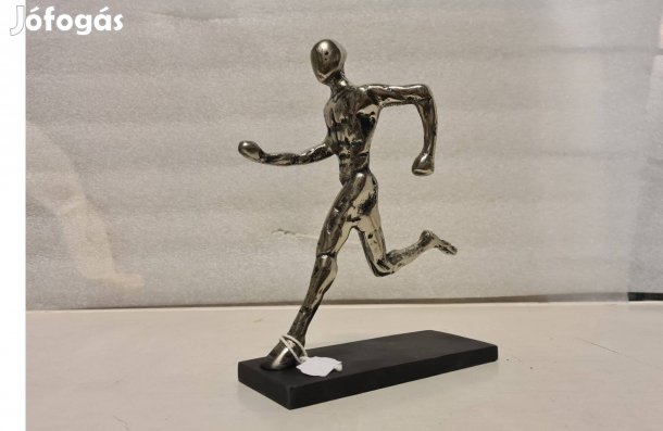 Futó embert ábrázoló szobor 28 cm