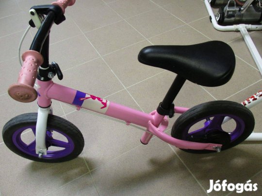 Futóbicikli gyerek kis kerékpár masszív fém, alig használt, újszerű