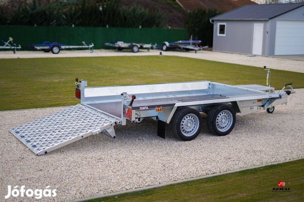 Füzesabonyban új gépszállító utánfutó (2700kg) bruttó 1.990.000 Ft