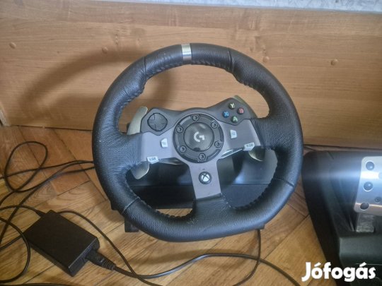 G920 Logitech kormány + pedál