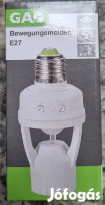 GAO mozgásérzékelő E27 6m 360fok - Új bontatlan