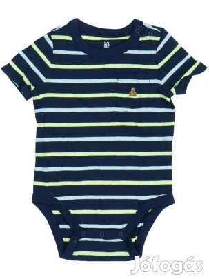 GAP Új (címkés) Fiú Rövid ujjú / ujjatlan body (Méret: 86)
