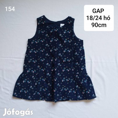 GAP sötétkék ruha 90cm