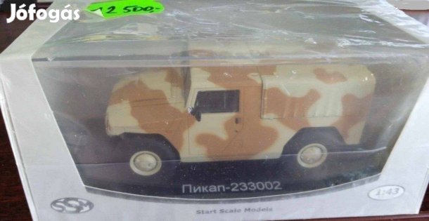 GAZ-233002 Tiger-terepes "SSM"kisauto modell 1/43 Eladó