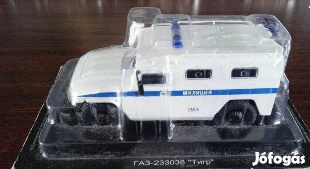 GAZ -233036 "tigris"rendör kisauto modell 1/43 Eladó