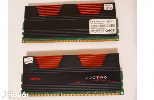 GEIL Evotwo 2x4gb DDR3 RAM