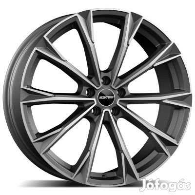 GMP TOTALE Matt Antracit Diamond 10,5X21 5X112 ET36 CB66,6 | alufelni