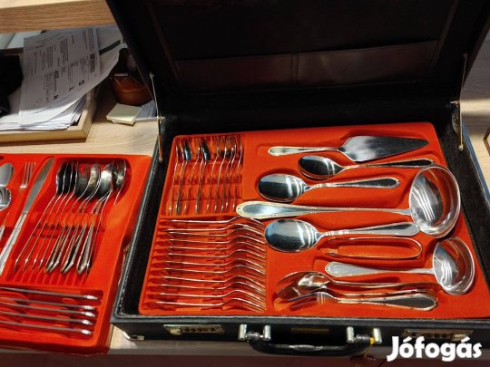 GOLD Princess evőeszköz készlet aktatáskájában
