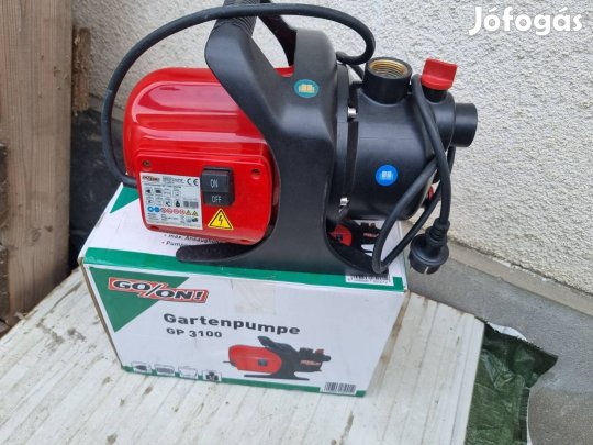GO/ON kerti szivattyú szép állapotban 600W teljesítményű motorral