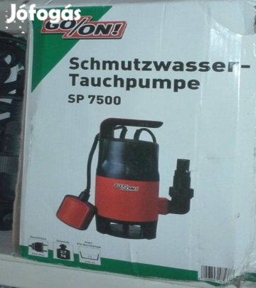 GO/ON merülő búvár szivattyú, 400W teljesítményű szennyvíz szivattyú