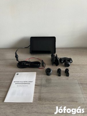 GPS Motorra szerelhető Carplay/Android