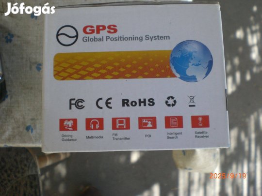 GPS újszerű , nem használt , fóliázott eladó