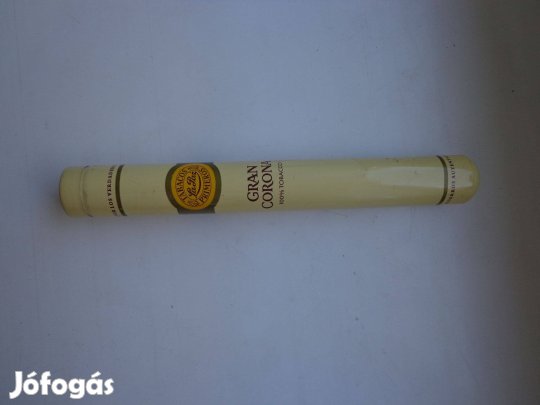 GRAN Corona szivar fémtok. Üres!