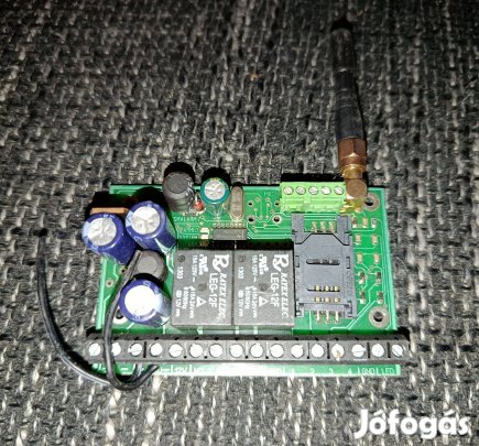 GSM vezérlő kapunyitó