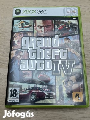 GTA 4 játék xbox 360
